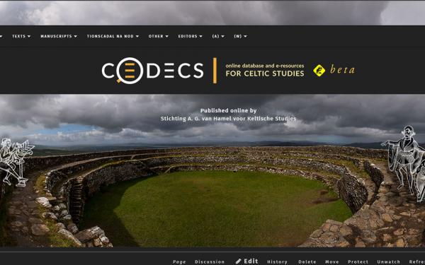 screenshot of CODECS 