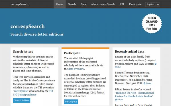 correspsearch